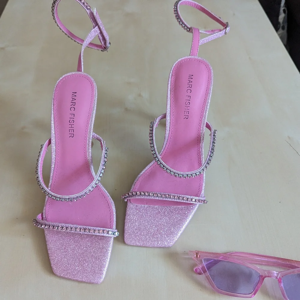 Marc Fisher Rhinestone Sandal - Picture 7 of 7